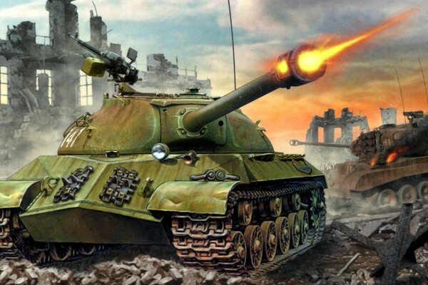 Ис-3-легендарный танк Великой Отечественной Войны
