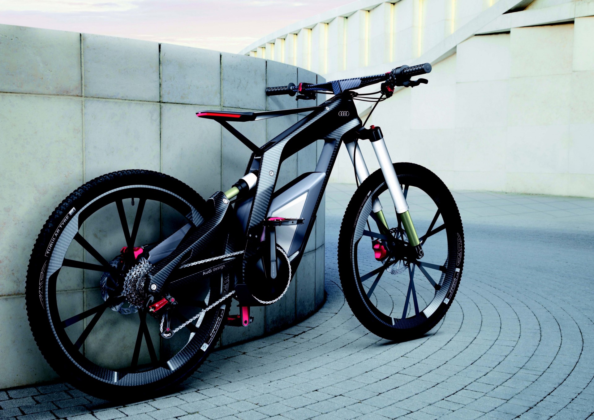 ports audi gray background bike carbon