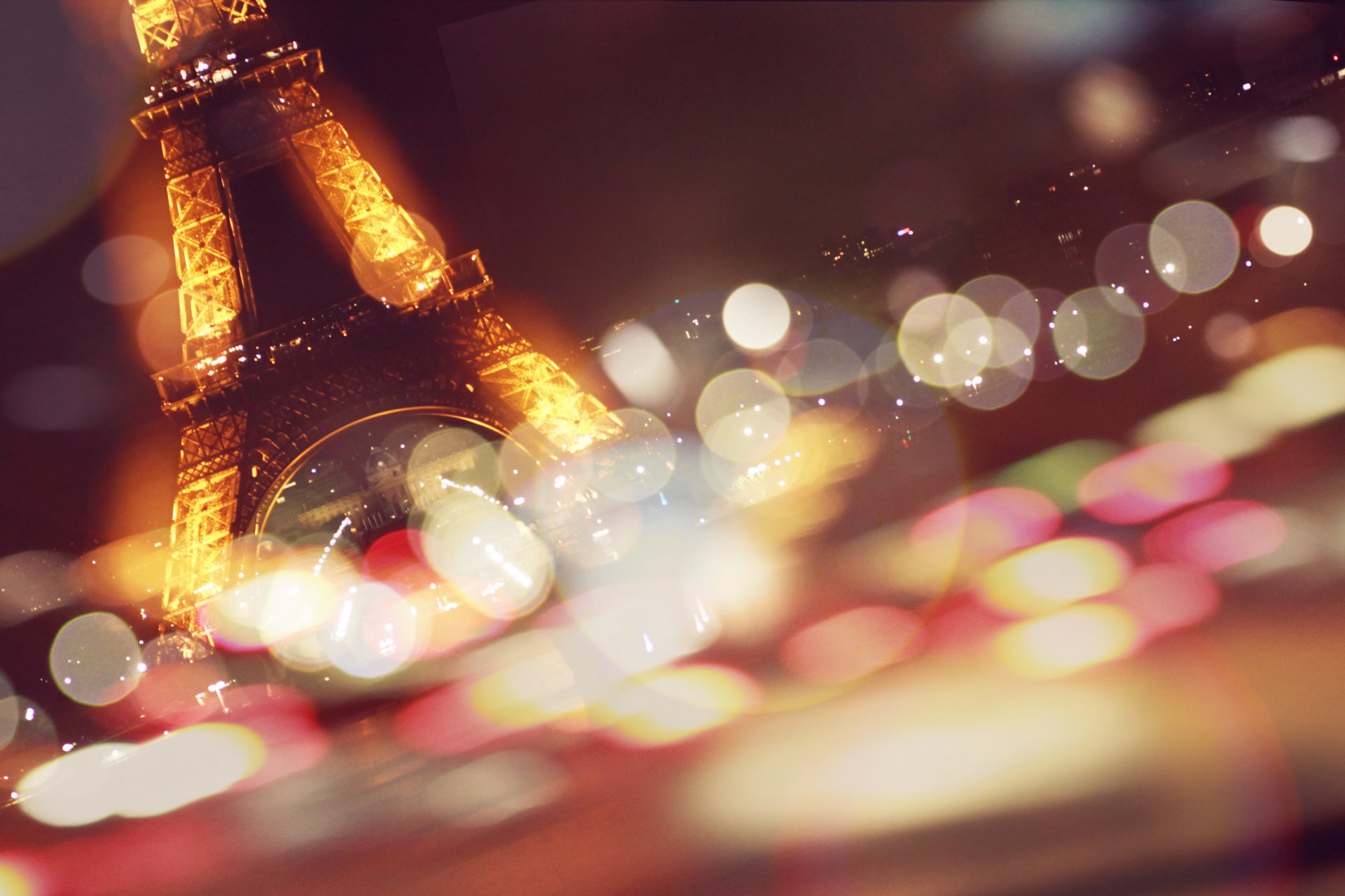 parís francia torre eiffel bokeh