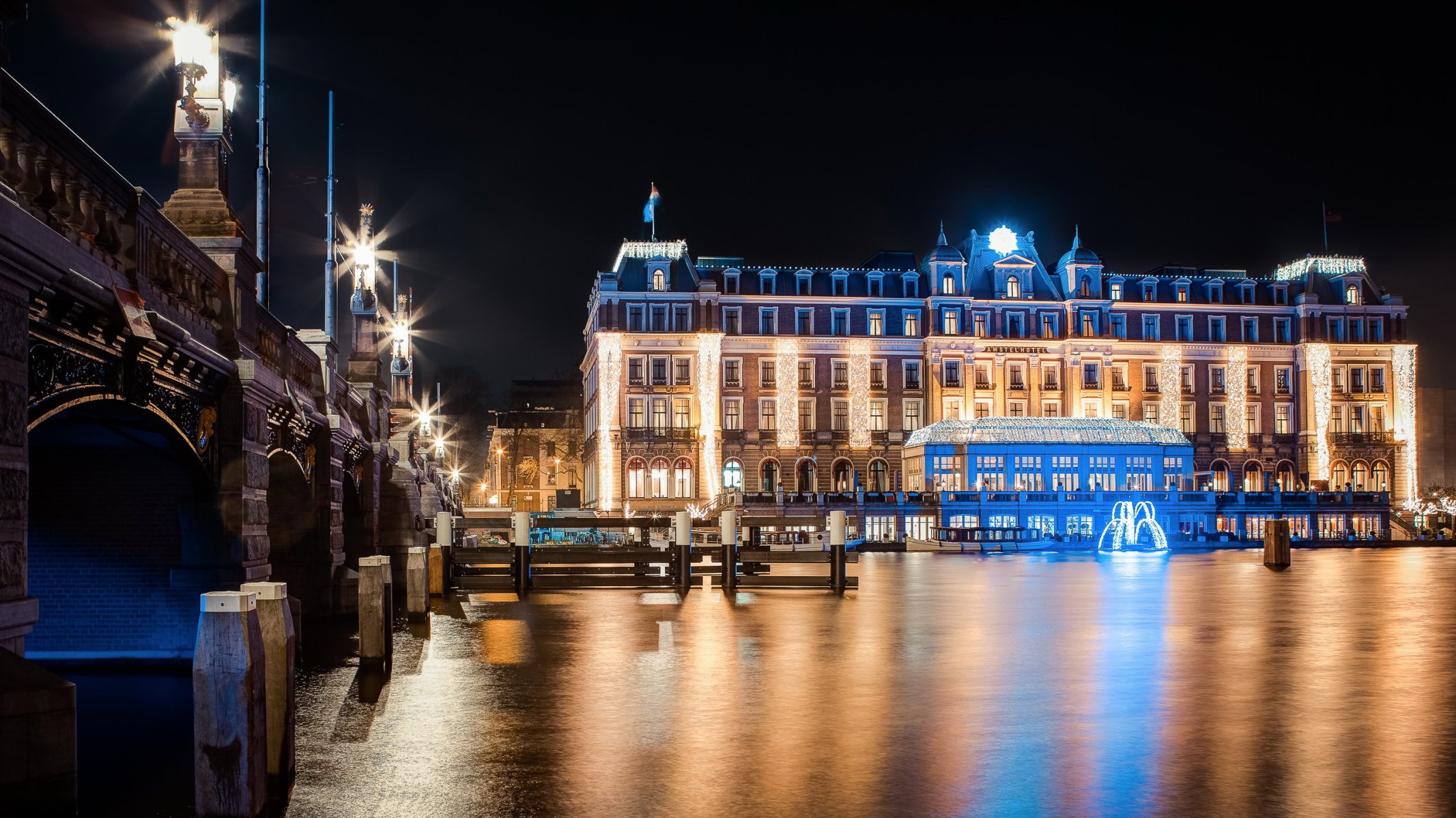 amsterdam stadt nacht