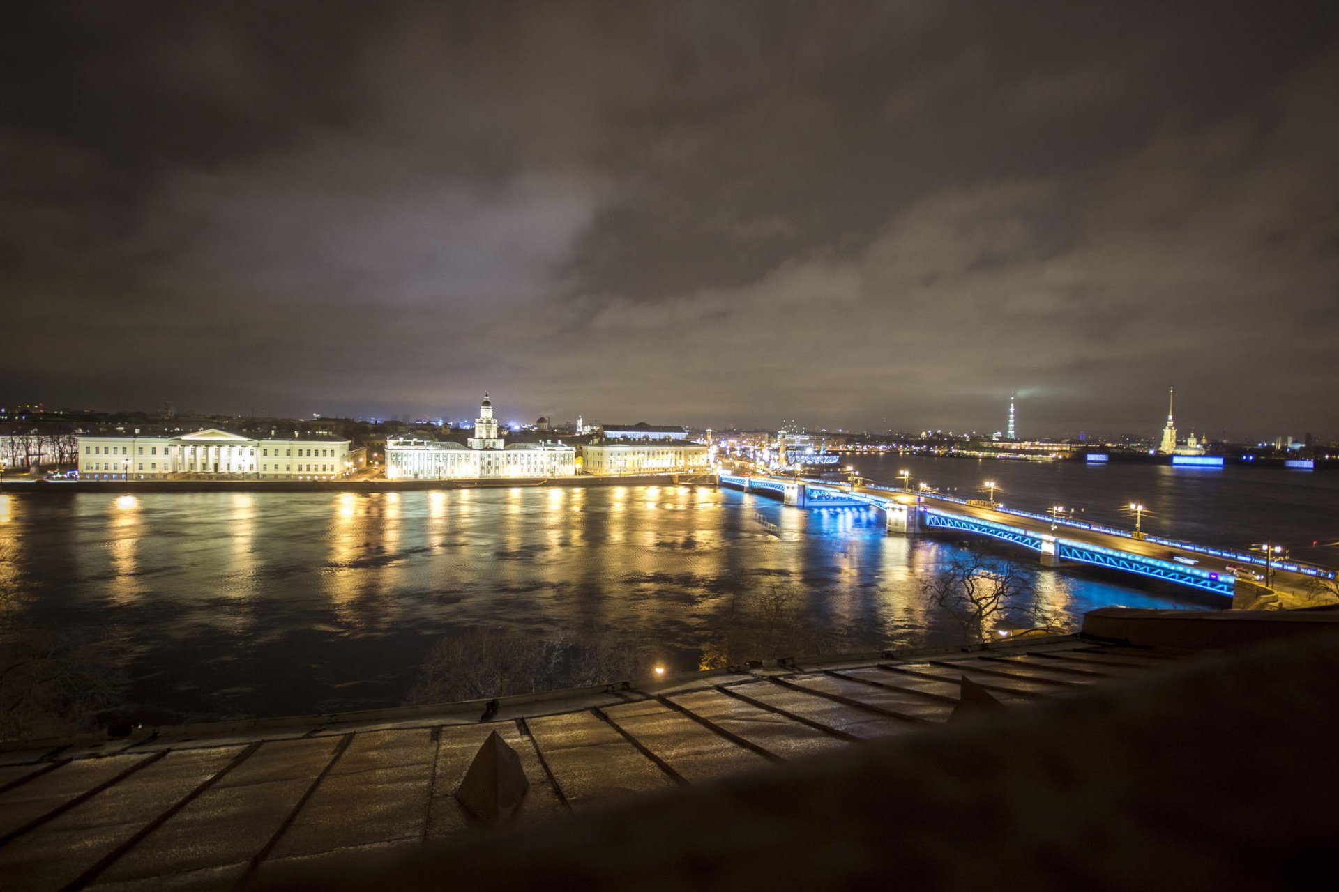 san petersburgo peter rusia san petersburgo noche luces