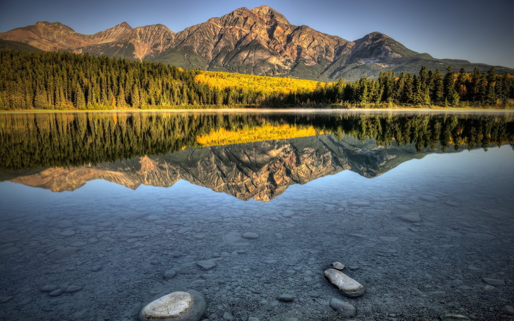 landschaft berge natur see