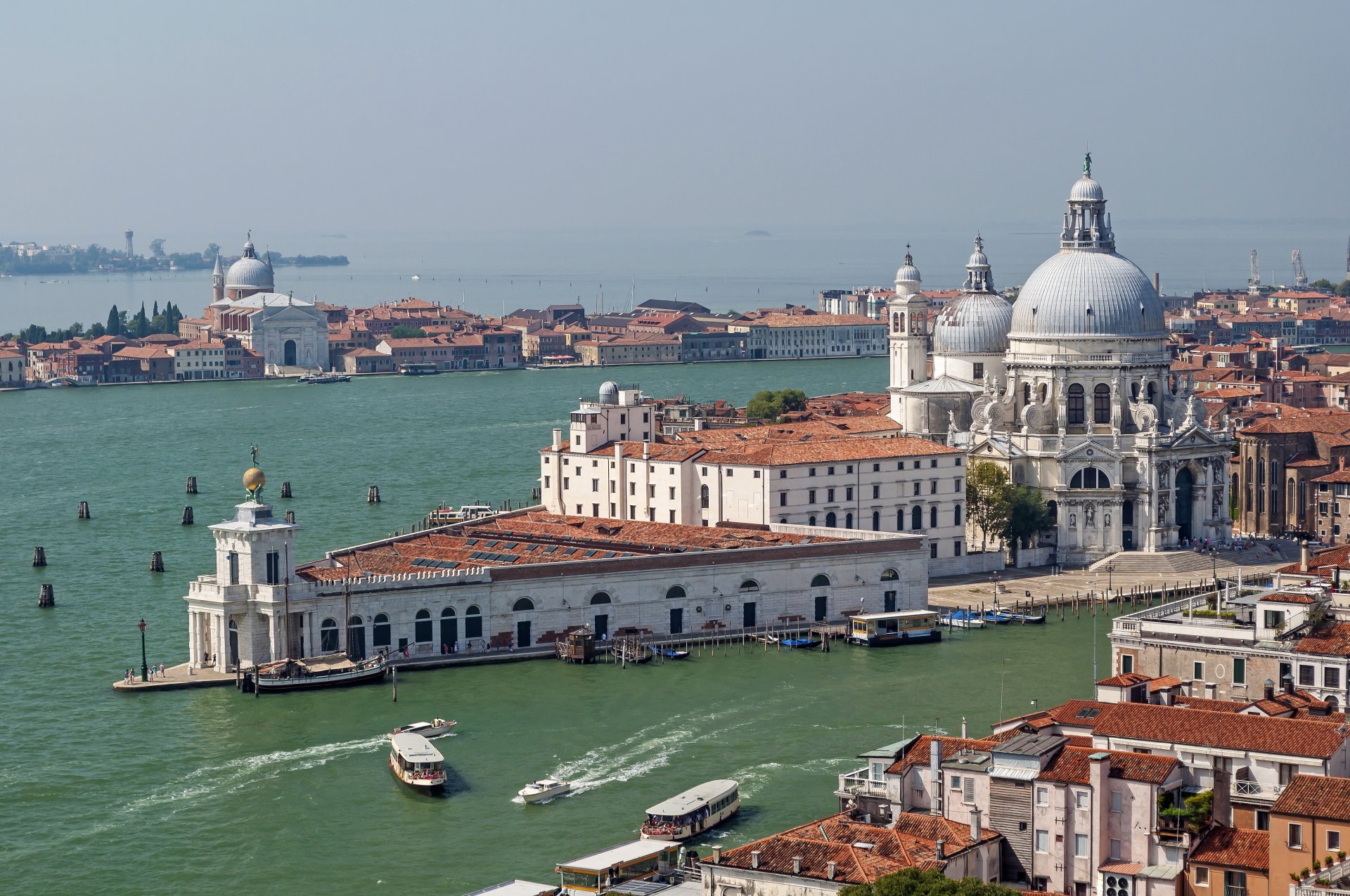 italia casa venecia catedral de santa marie della salute gran canal ciudad foto