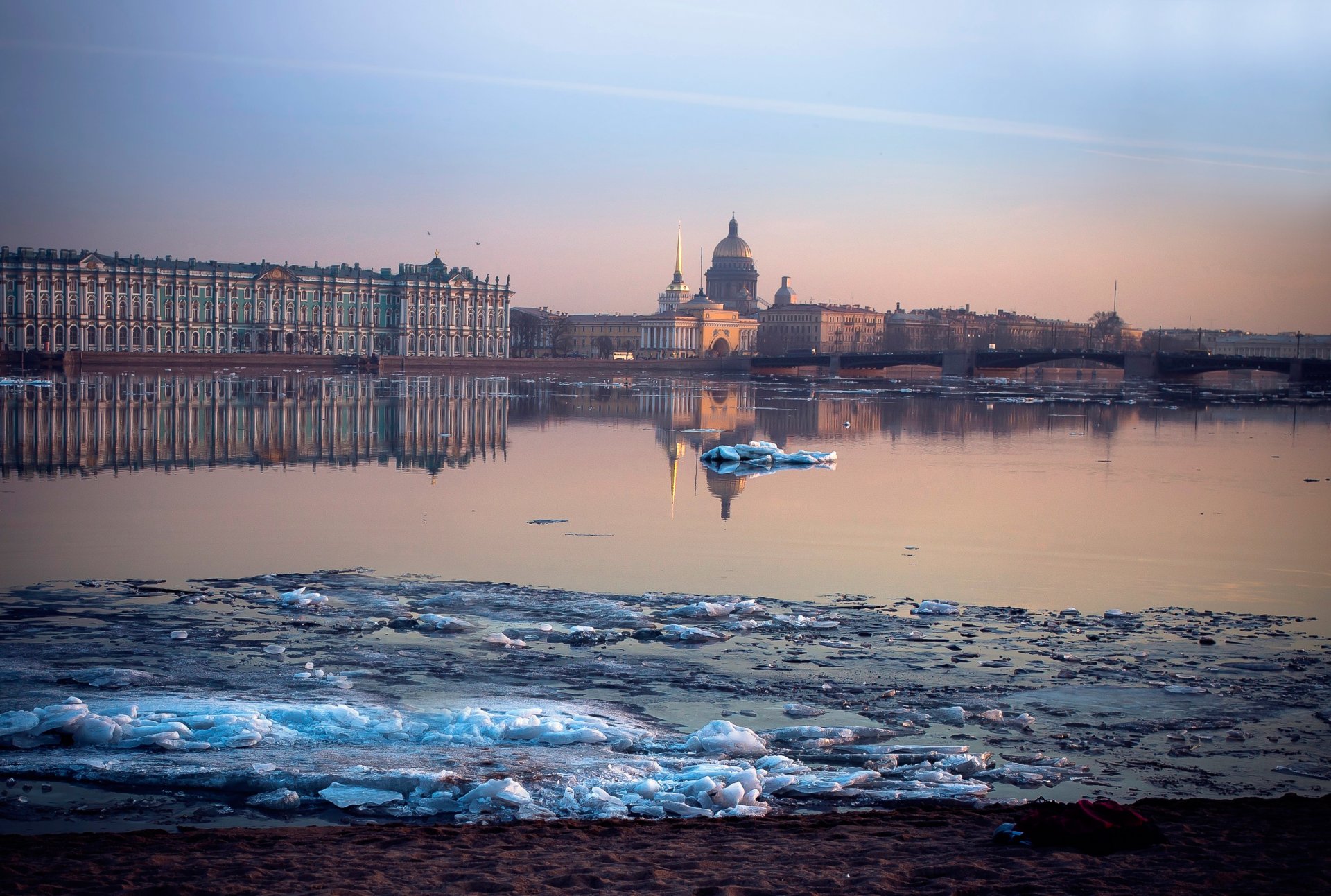 st. petersburg frühling ansicht