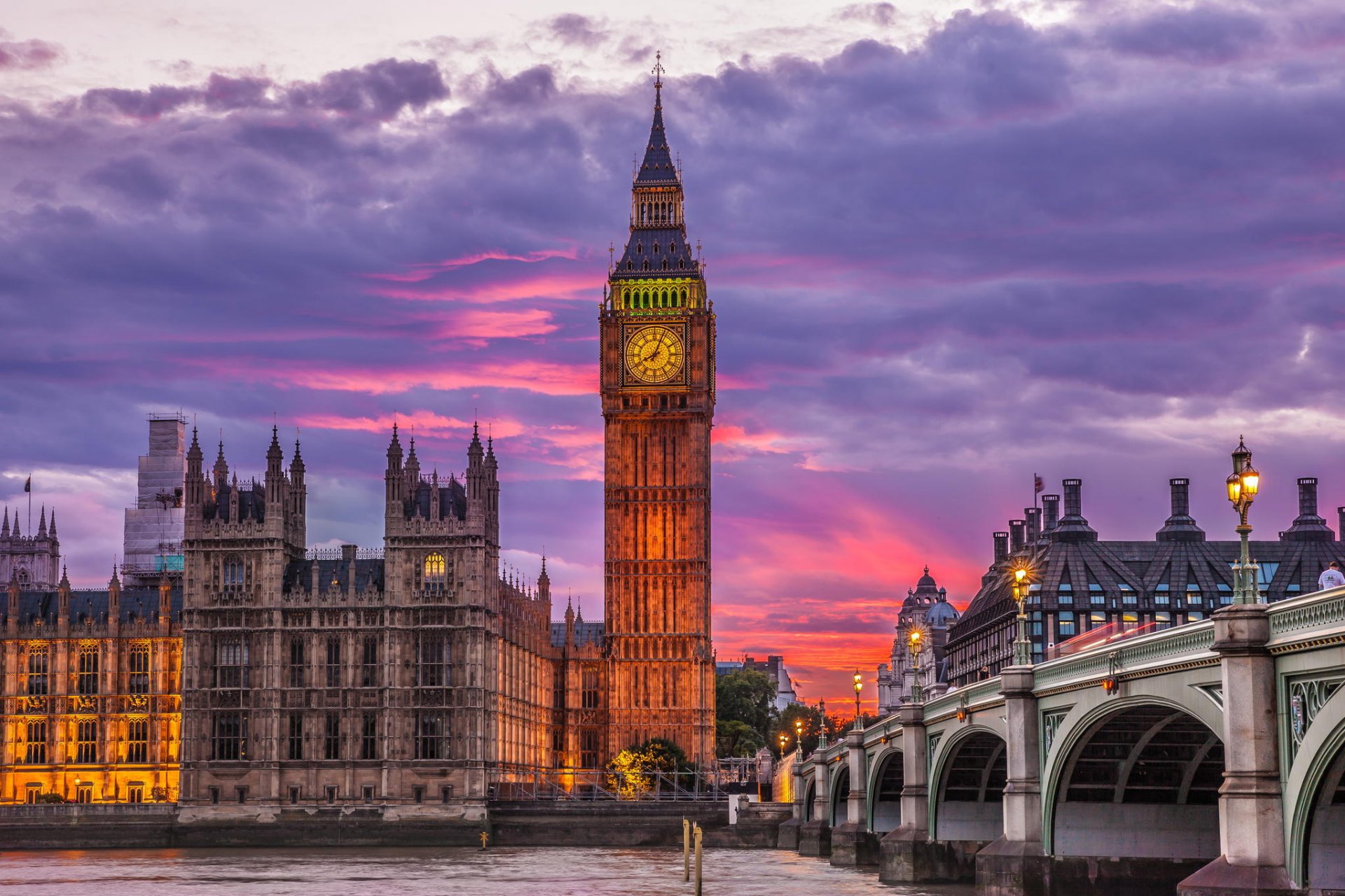 großbritannien london england big ben westminster palace thames big ben themse fluss stadt brücke