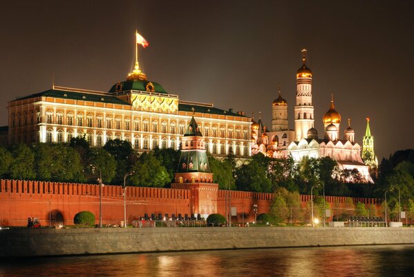 Der Kreml am Roten Platz in Moskau