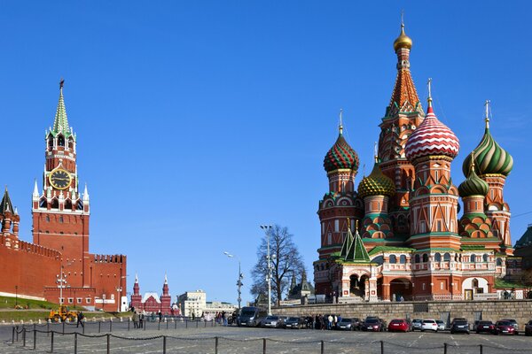 Place rouge Russie Moscou