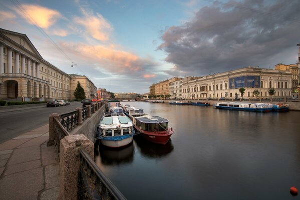 Saint Petersburg Fontanka River