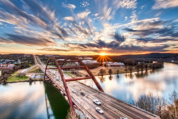 River Bridge in Austin