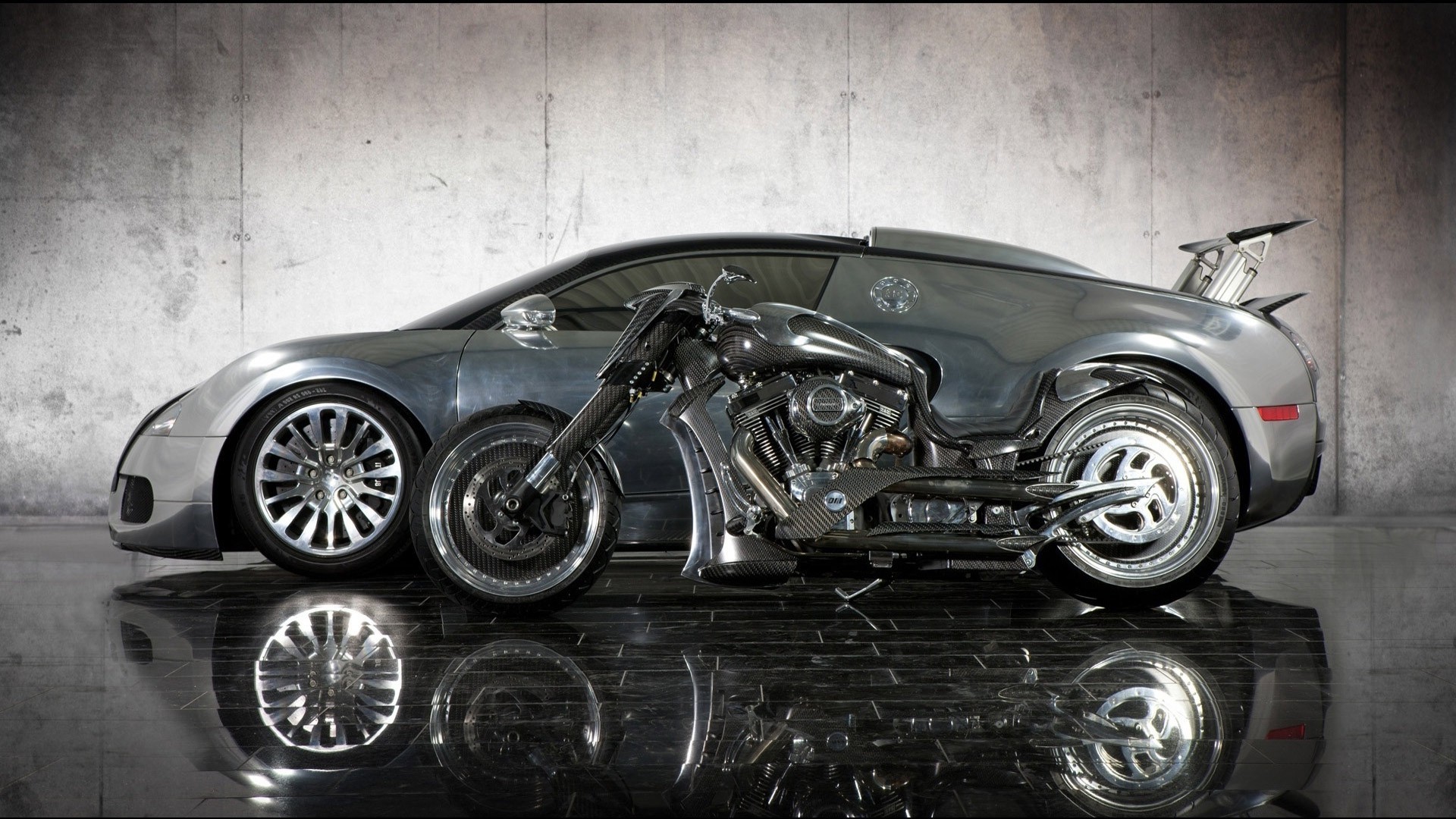 moto bugatti veyron motocicleta mansory