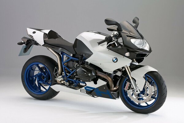 Motocicleta deportiva alemana BMW