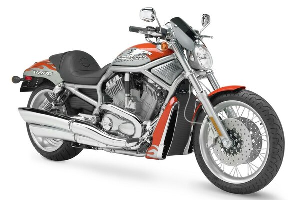 The legendary Harley Davidson motorcycle