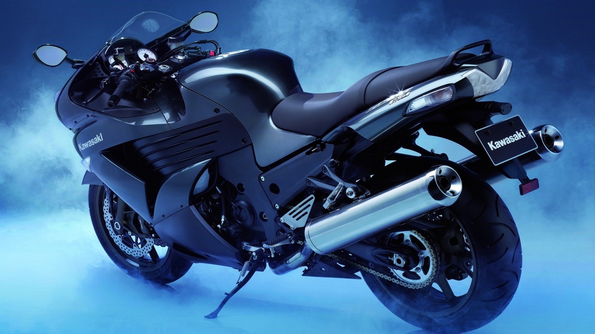 bike kawasaki black