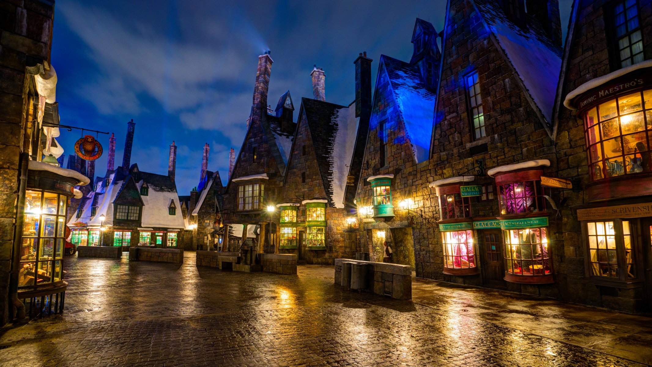 magisch harry-potter-welt abend zuhause lichter