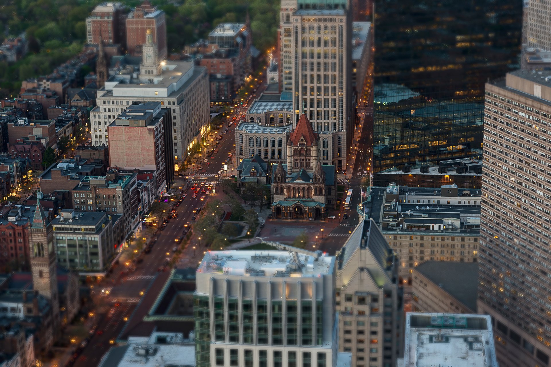 boston vista chiesa