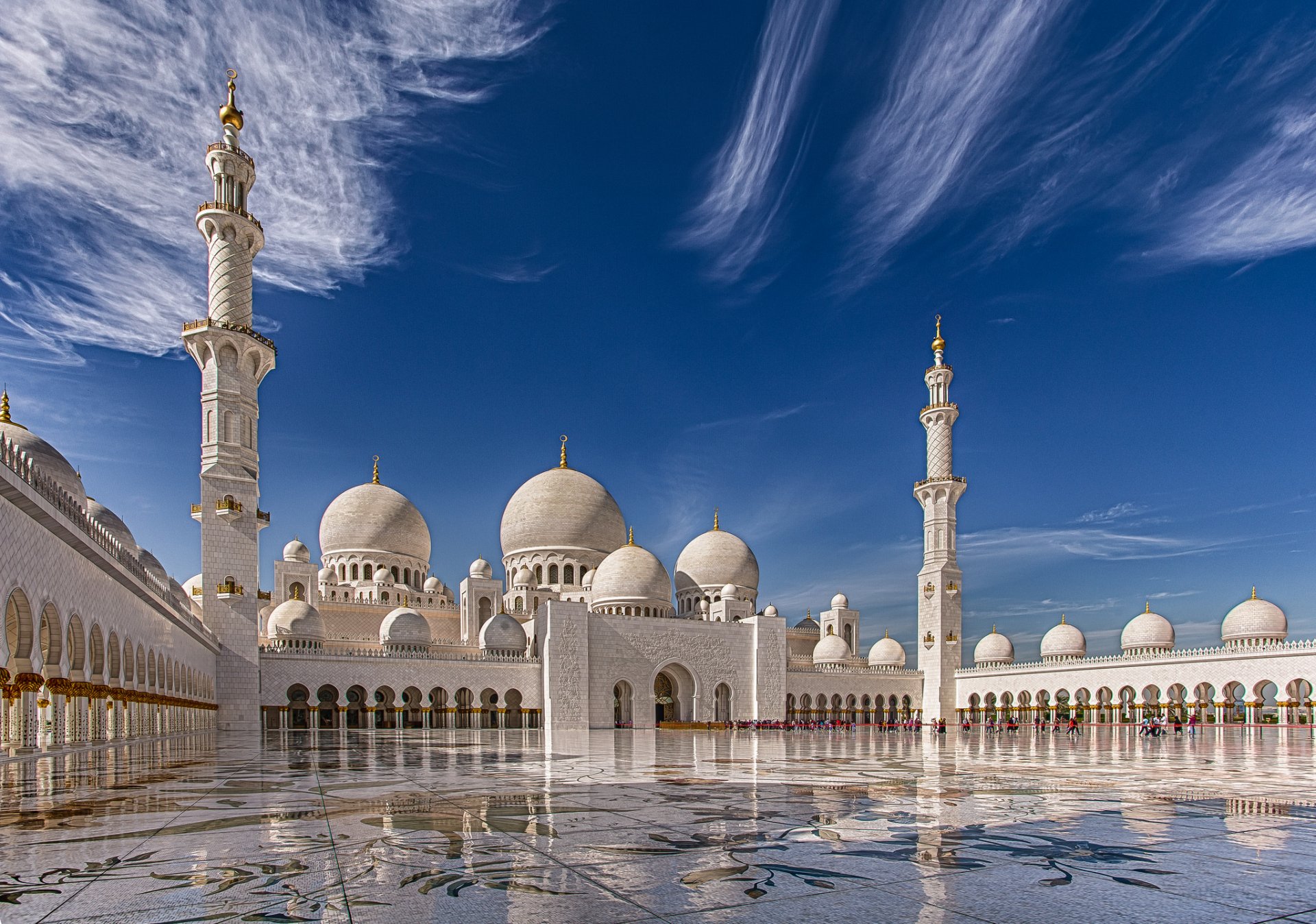 scheich-zayed-moschee abu dhabi vereinigte arabische emirate scheich-zayed-moschee