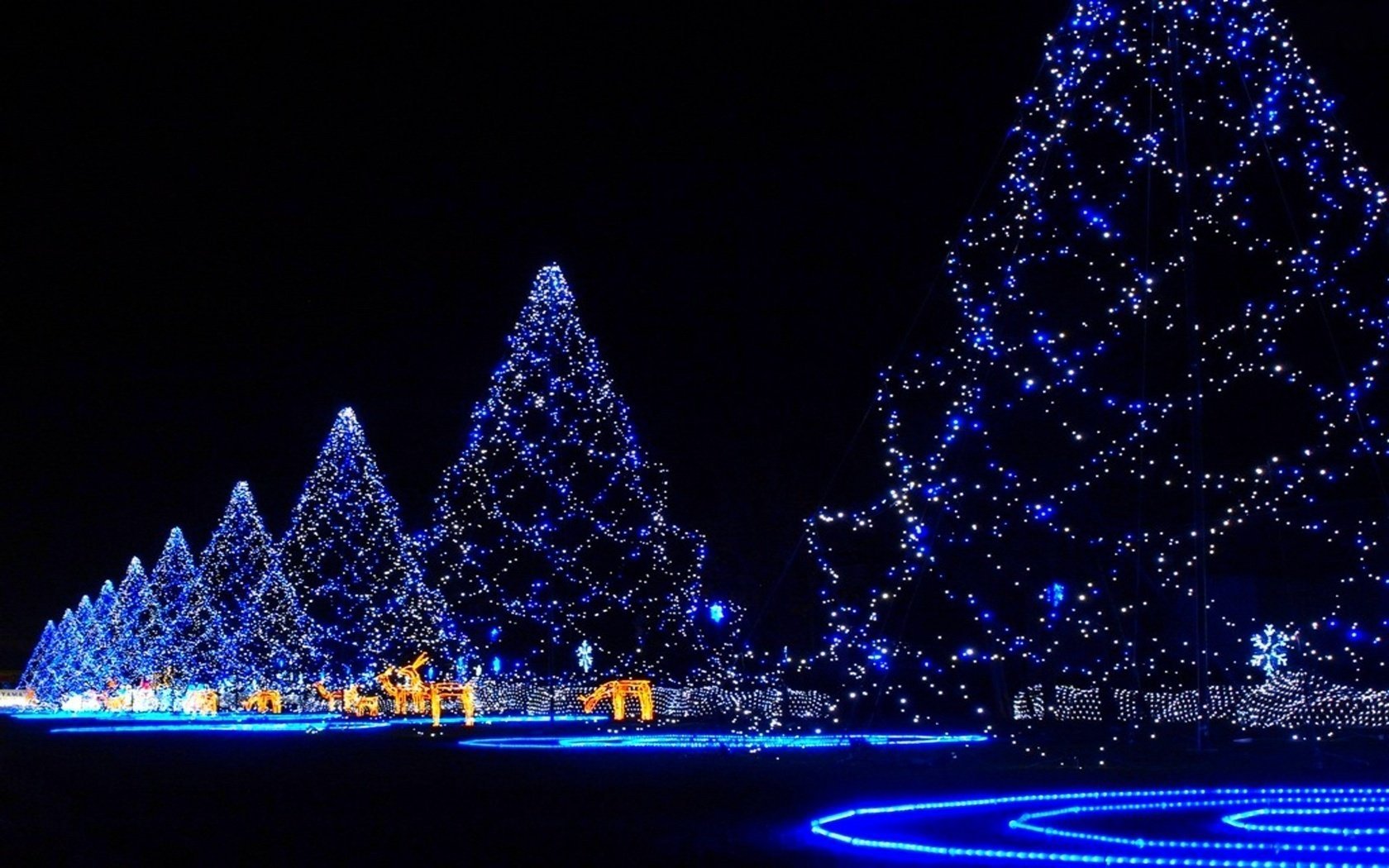 new year holiday garland spruce