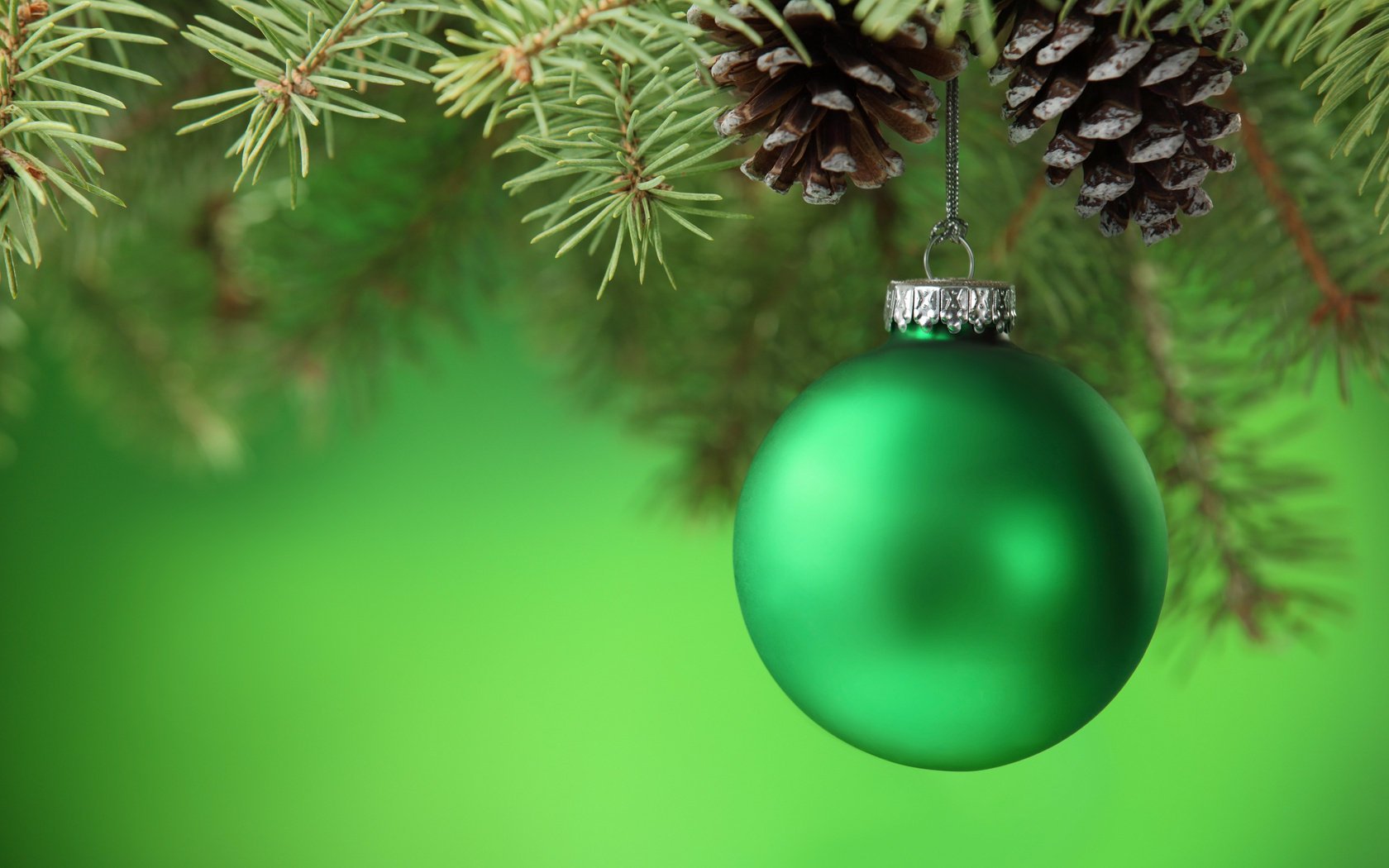 árbol de navidad bola conos verde rama bola