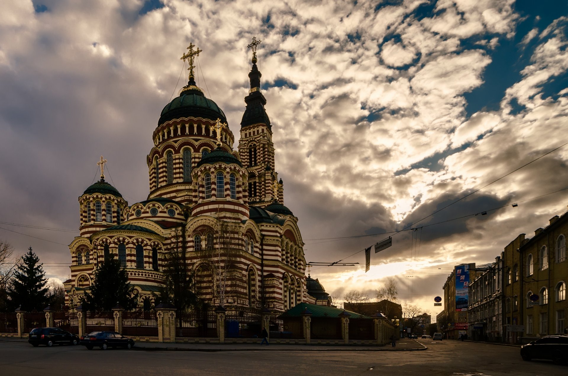 annunciation cathedral kharkiv ukraine holy annunciation cathedral street cloud