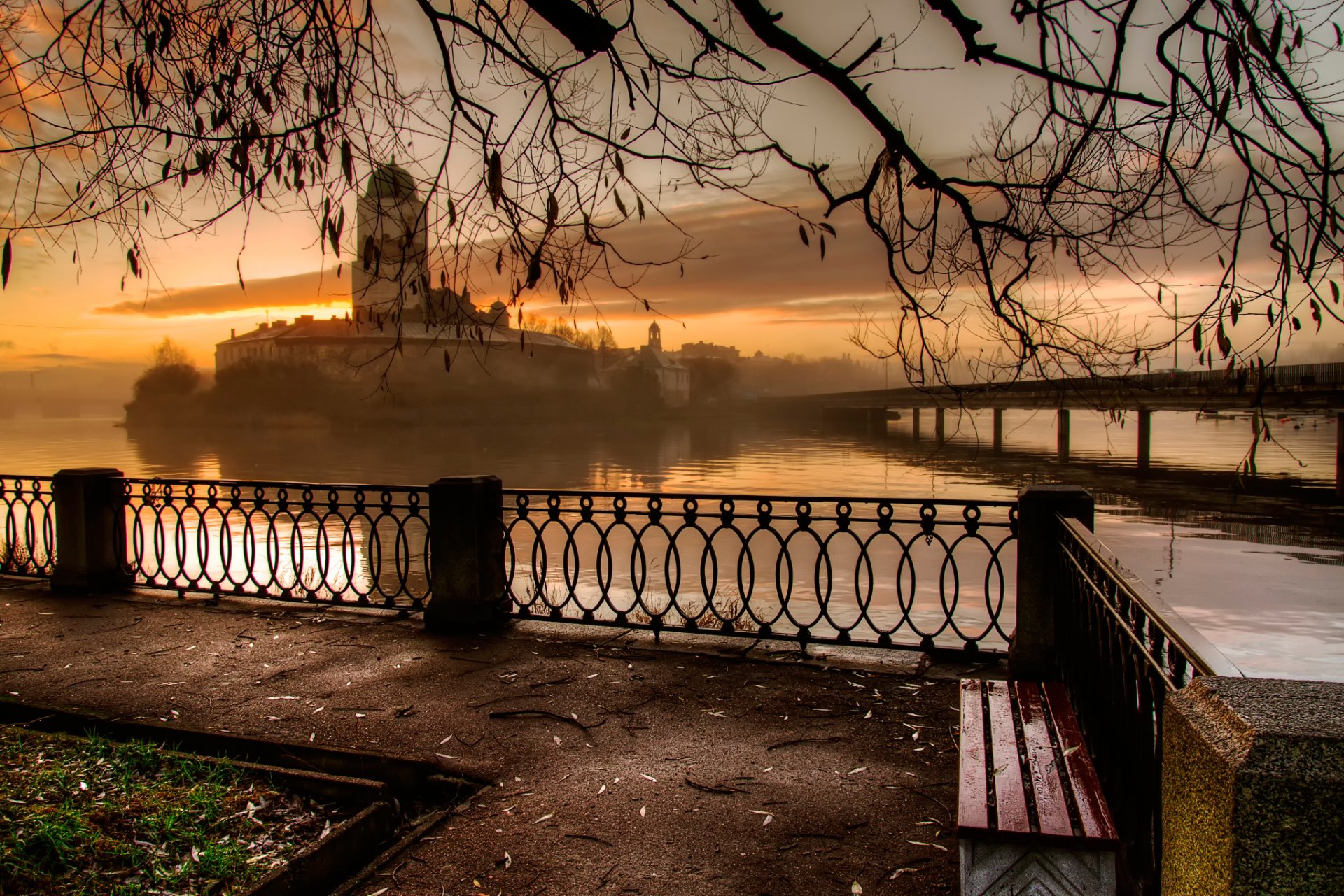 vyborg matin fin de l automne