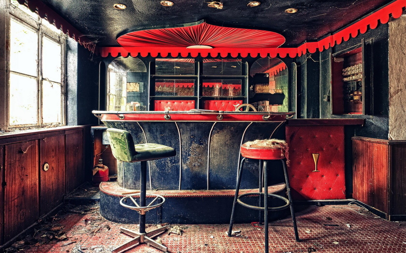 bar intérieur fond