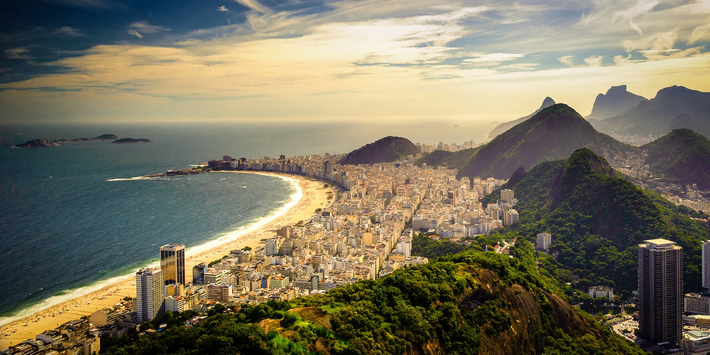 brasil playa de copacabana río playa río de janeiro copacabana costa