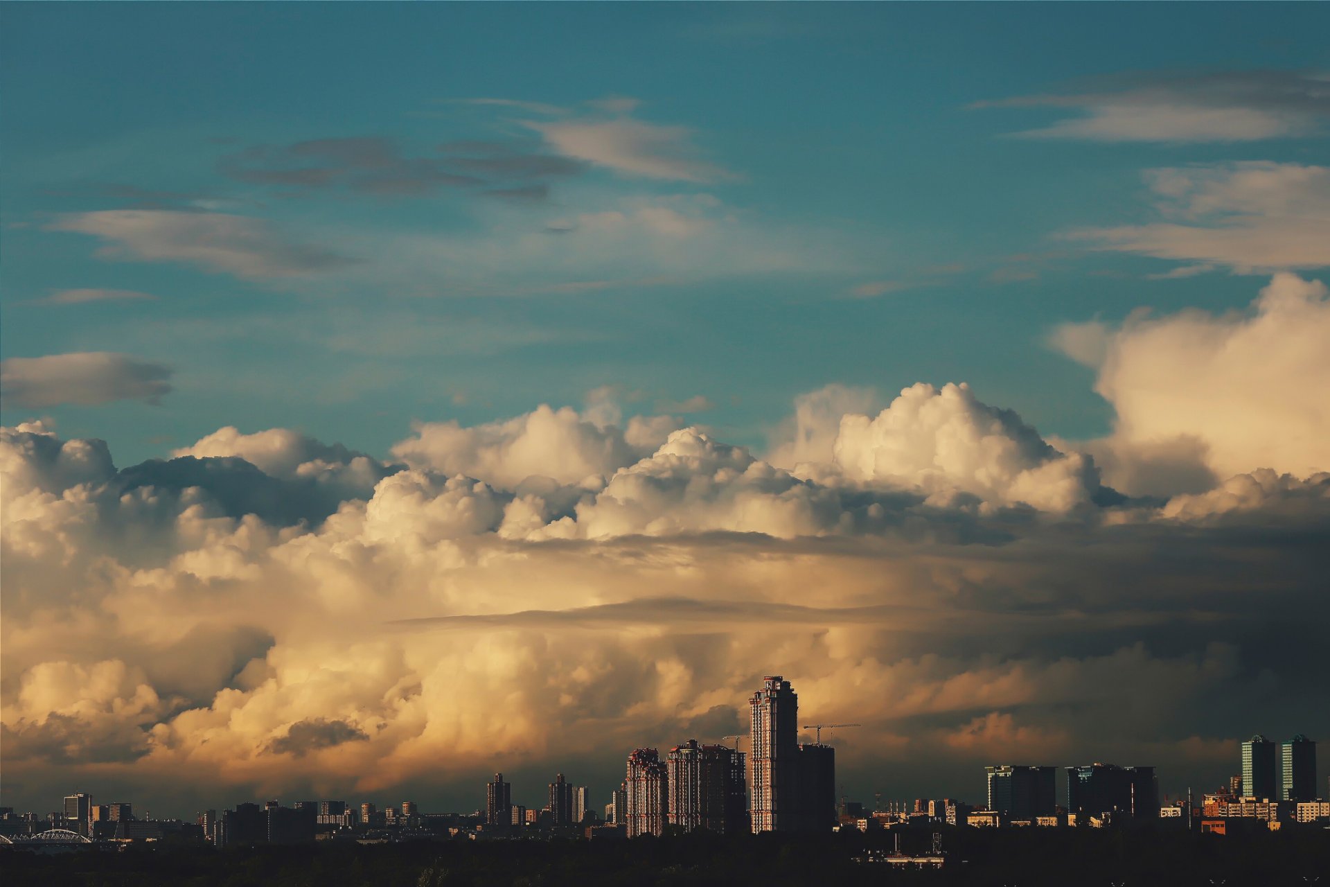 moscú cielo nubes