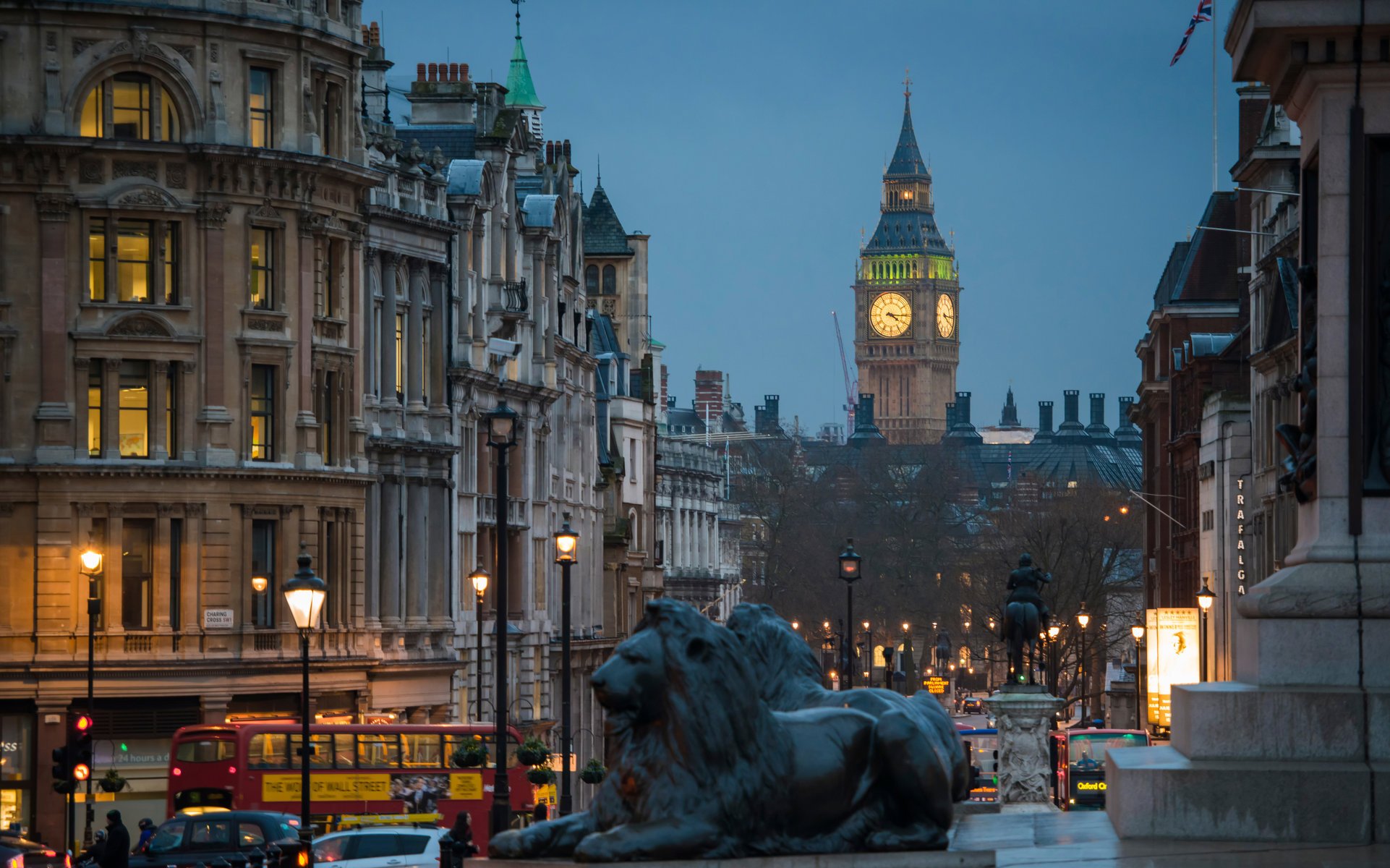 londres calle noche