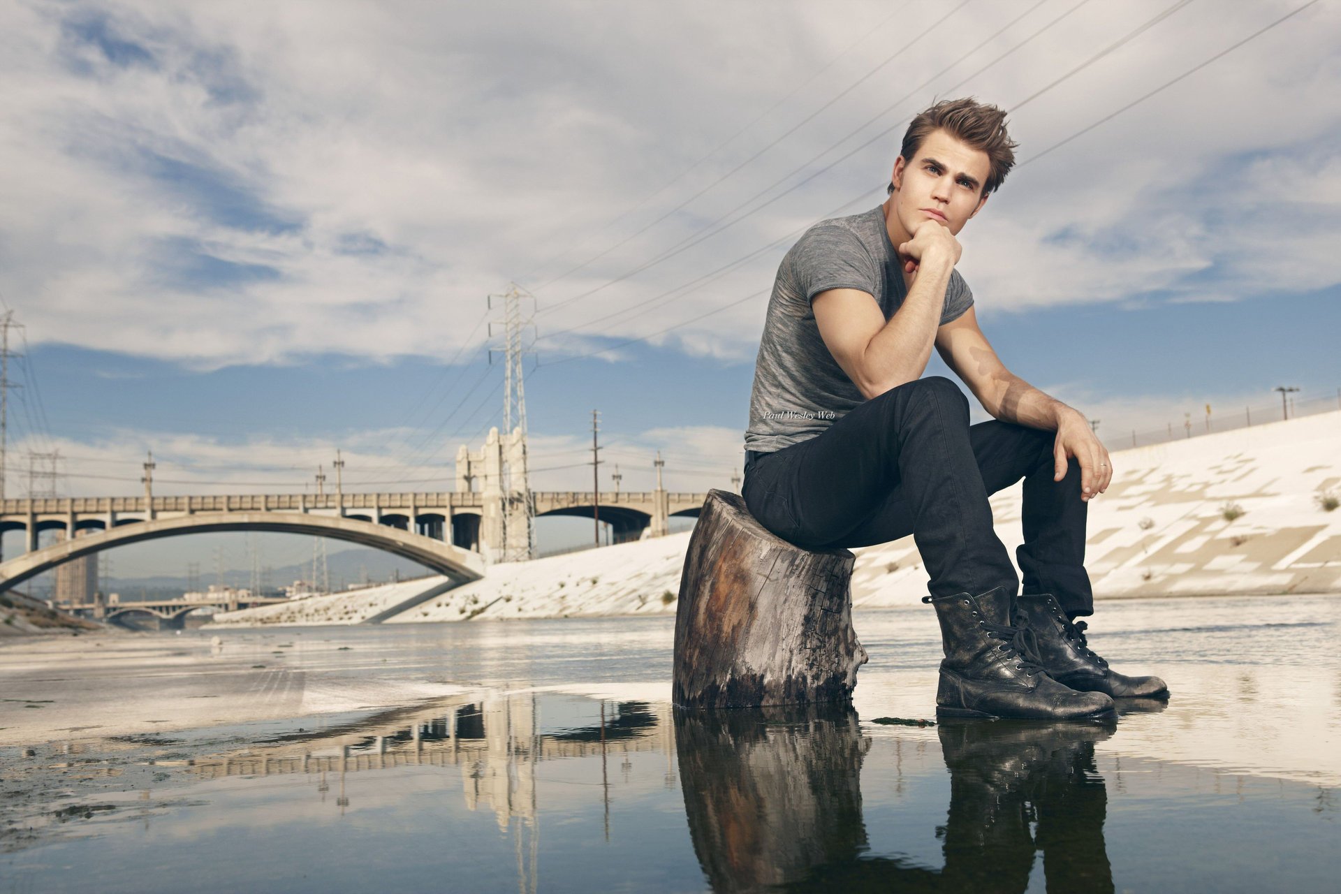 paul wesley hq gentlemen attore uomo paul wesley