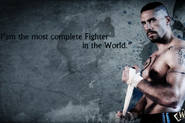 I am the most committed fighter in the world