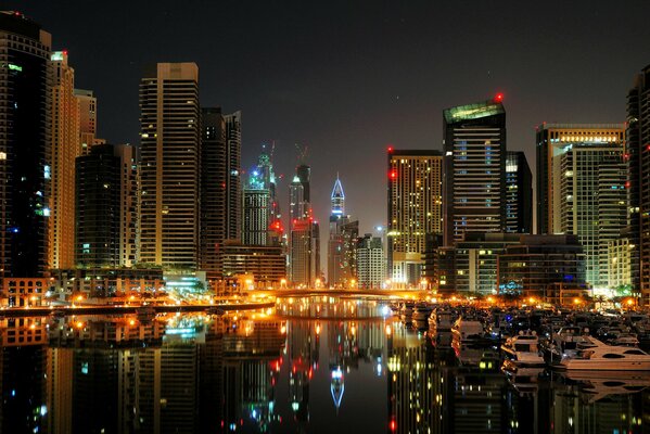 En Dubai las noches más fascinantes