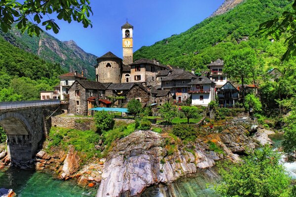 La fascinante ciudad de Ticino en Suiza