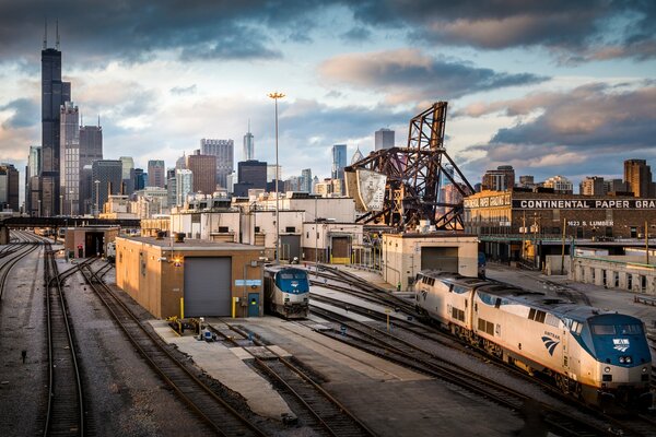 Ferrocarril de la ciudad de Chicago