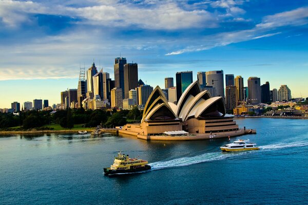 Sydney, Australien Abendmeer