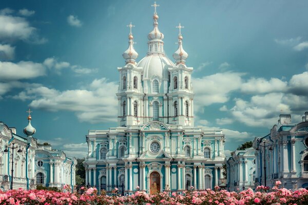 Monastère de Smolny à Saint-Pétersbourg