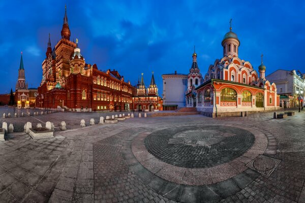 The most beautiful square in Russia