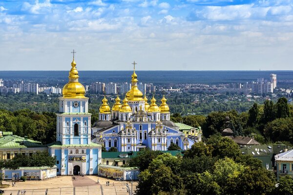 Михайловский златоверхий собор монастырь в Киеве