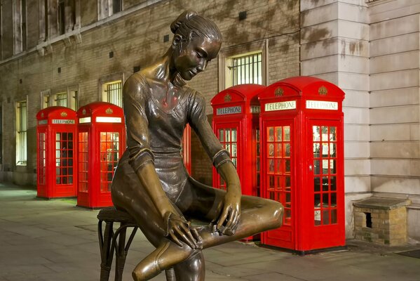 Londoner Skulpturenkunst in den Straßen der Stadt
