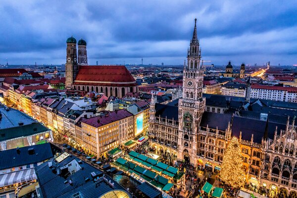 Soirée Allemagne, place de Munich