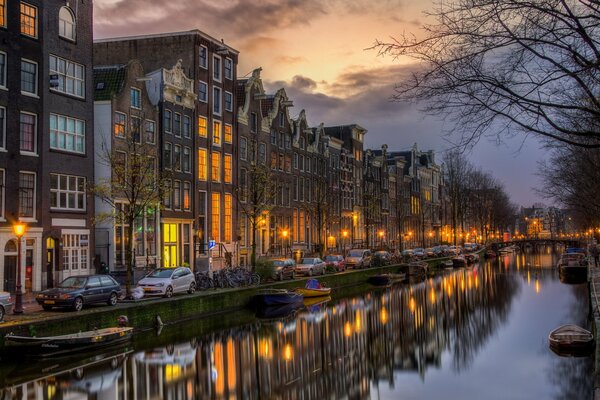 Амстердам Нидерланды в северной голандии