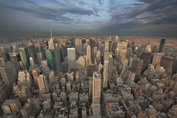 Gratte-ciel de New York sur la 5e Avenue