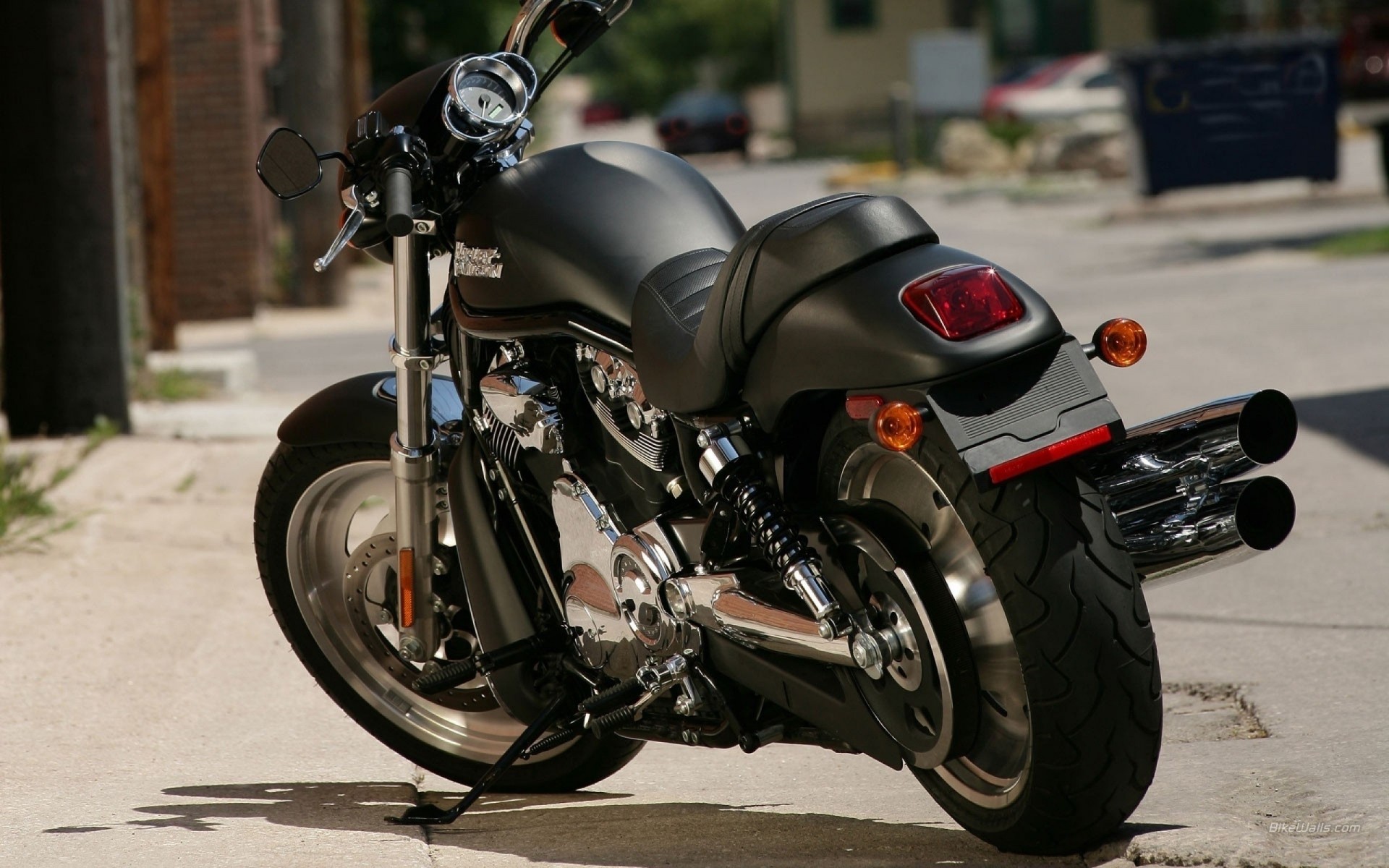 bike harley davidson street black road motorcycle