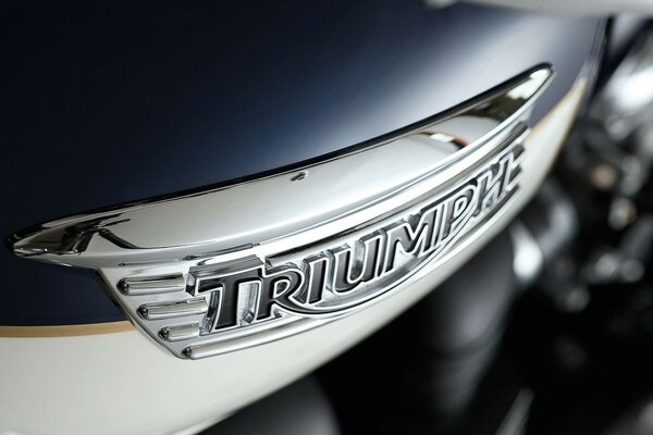 Triumph na zbiorniku gazu rowerowego