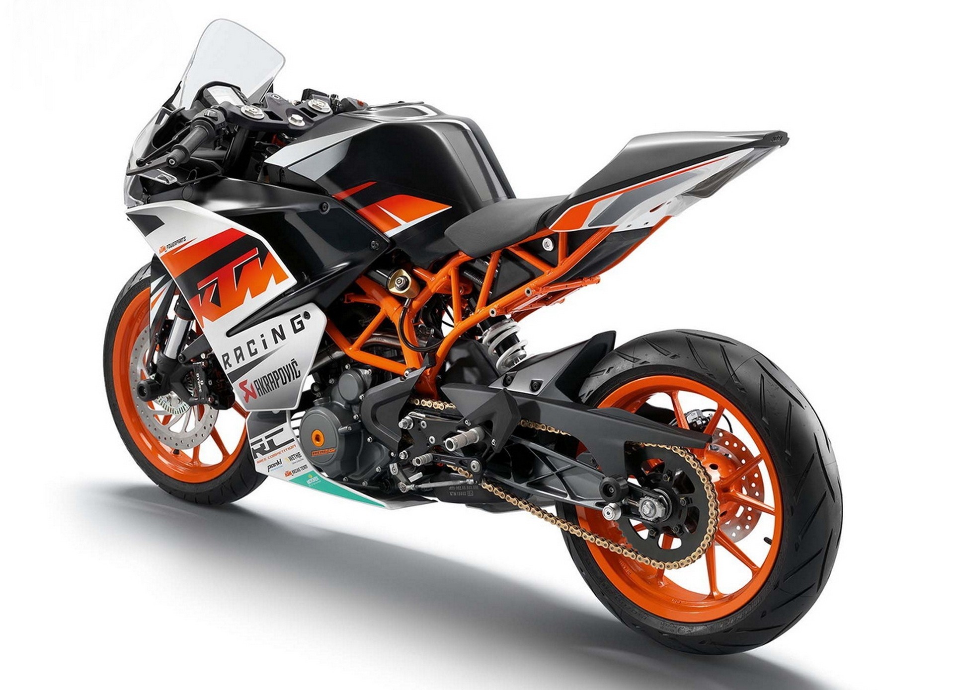 motocicleta ktm belleza deportes