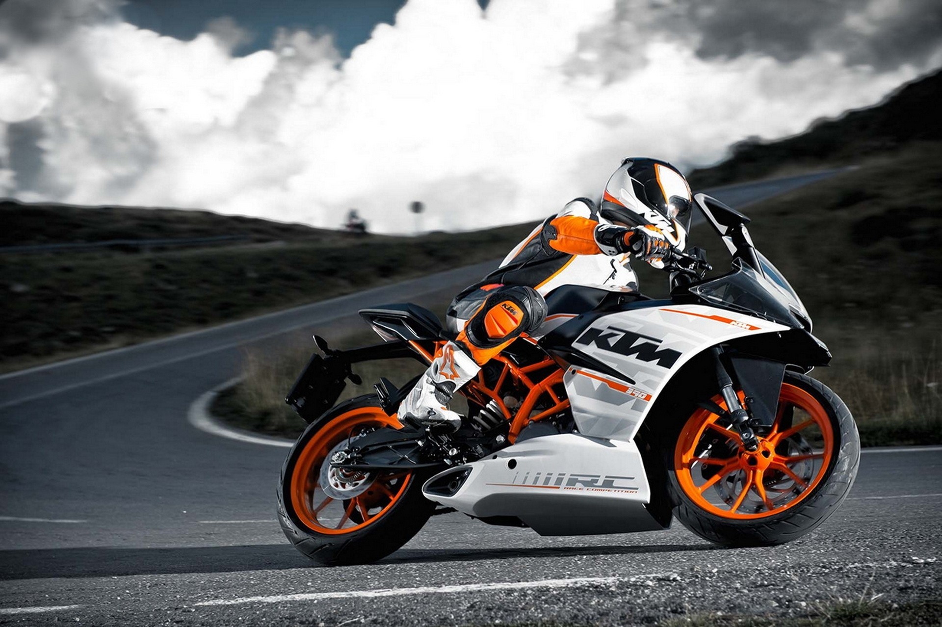 corredor belleza deportes motocicleta ktm