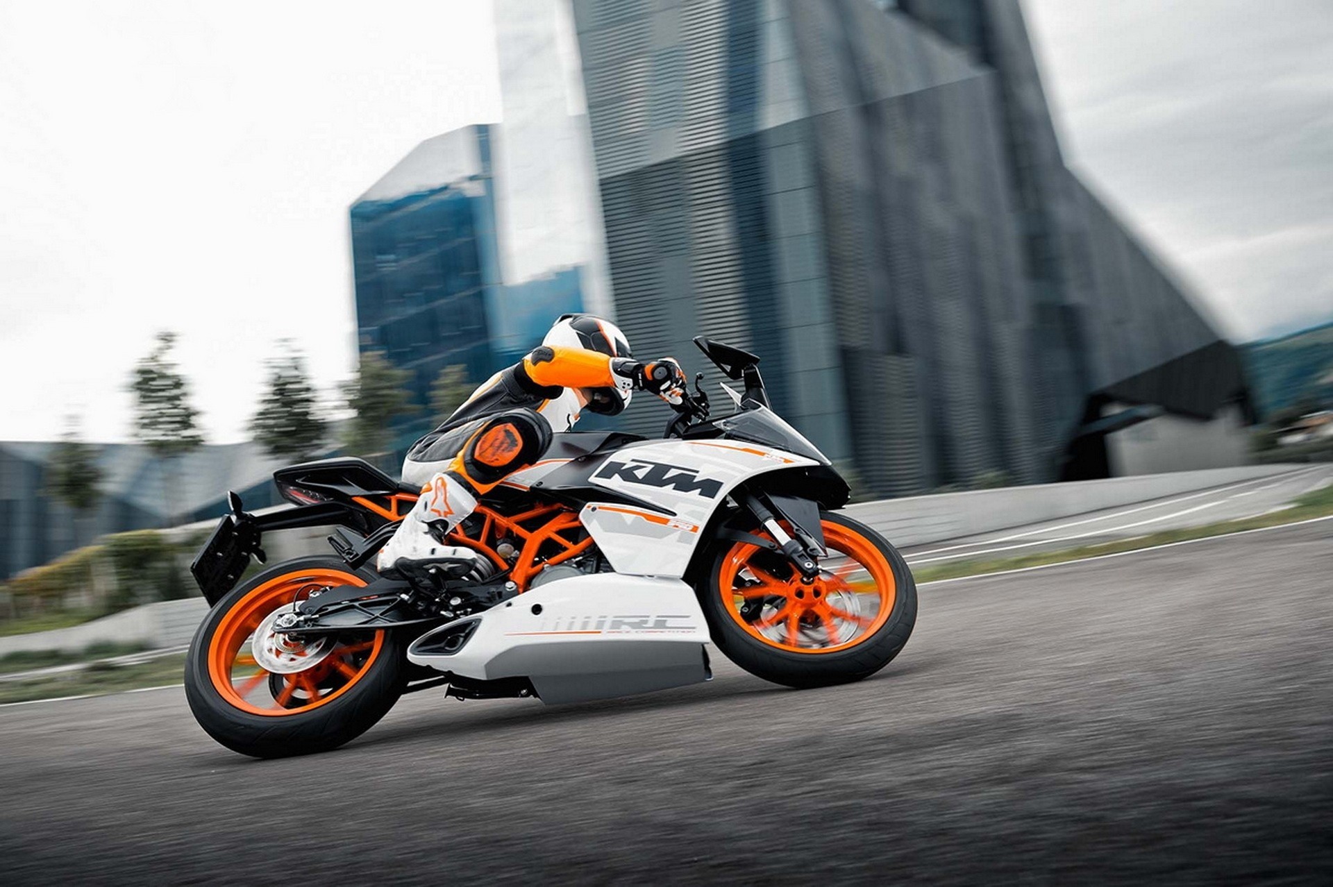 ktm belleza corredor motocicleta