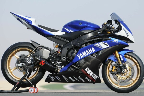Yamaha motorcycle of the super sport category