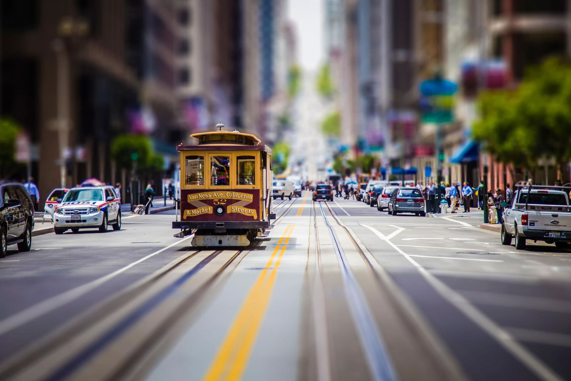 san francisco tram strada