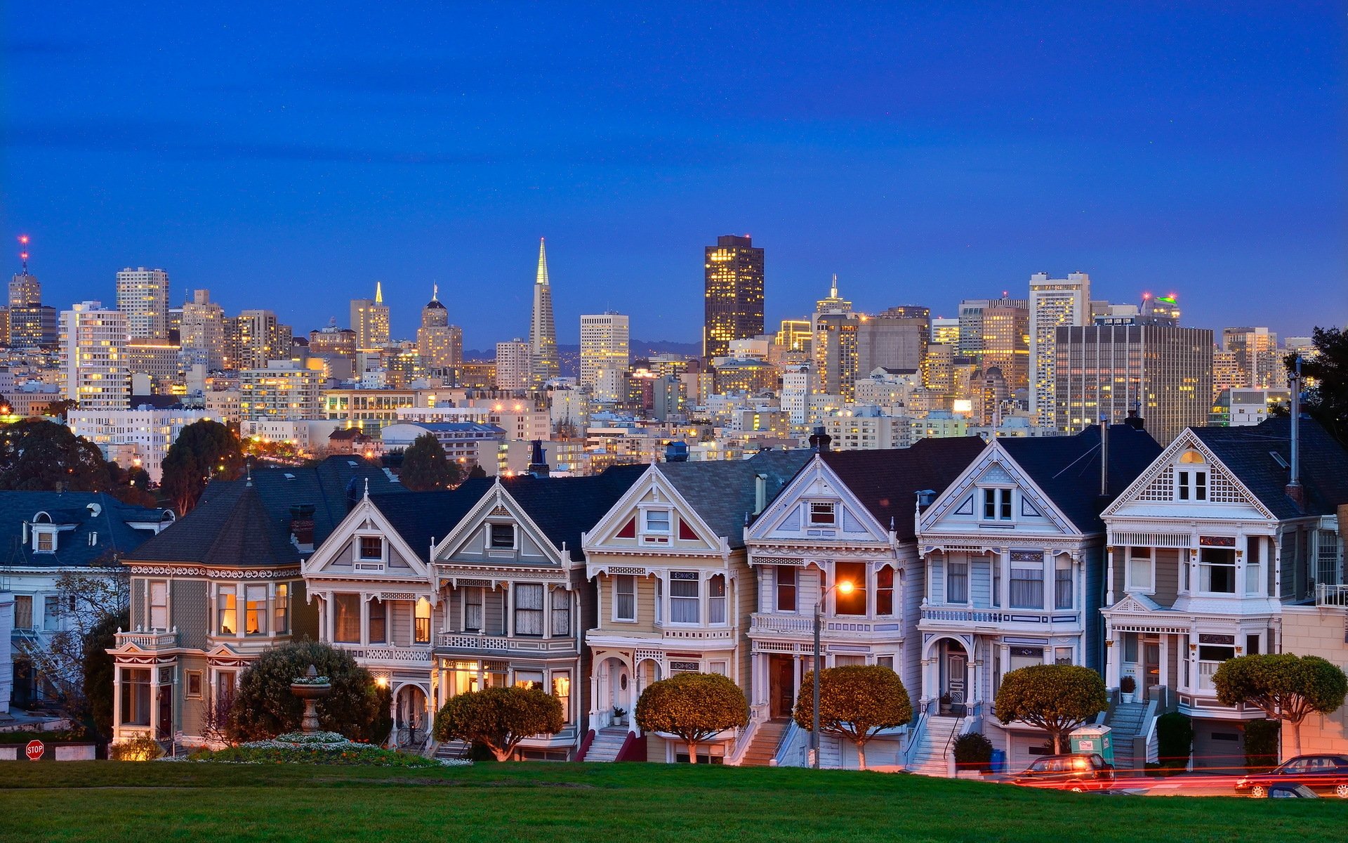 estados unidos california san francisco alamo square