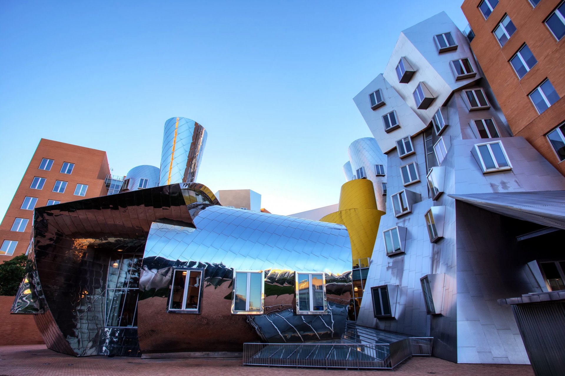 ciudad casas ventanas arquitectura cielo paisaje